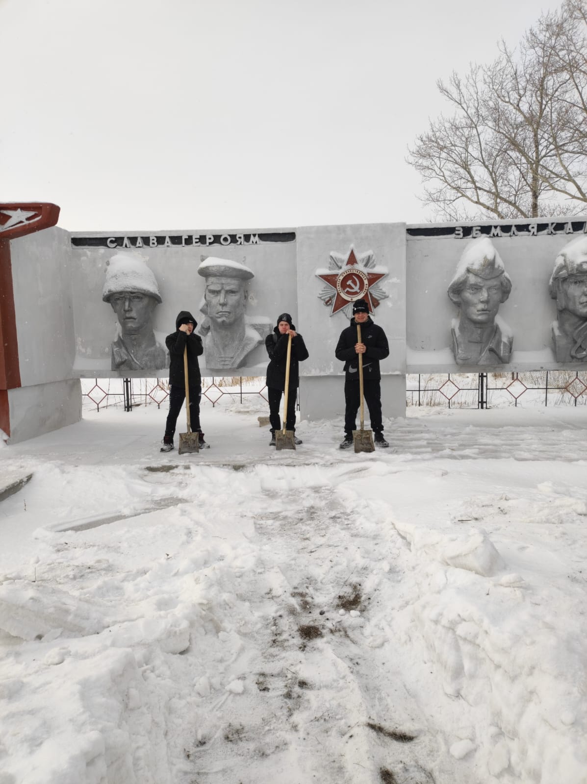 Акция &amp;quot;Мы помним&amp;quot; в рамках месячника военно-патриотического воспитания.