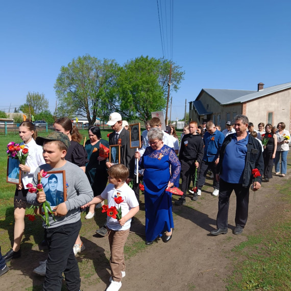 Празднование 80-летия Великой Победы в МБОУ «Большепанюшевская СОШ».